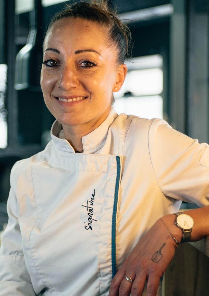 Animation culinaire avec le Chefs de cuisine Coline Faulquier