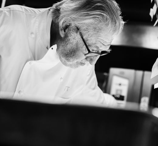 Chef étoilé lors d'un événement culinaire