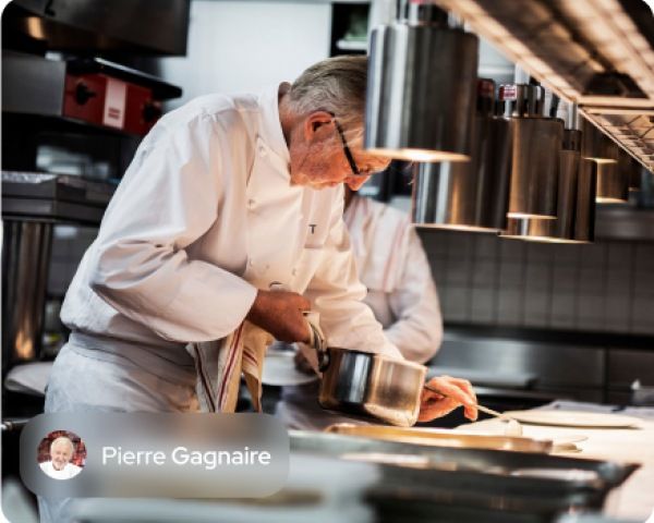 Événement culinaire avec Pierre Gagnaire