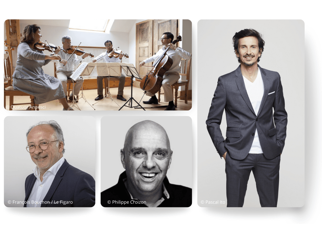 Divers intervenants de l'agence de conférencier Premium Communication