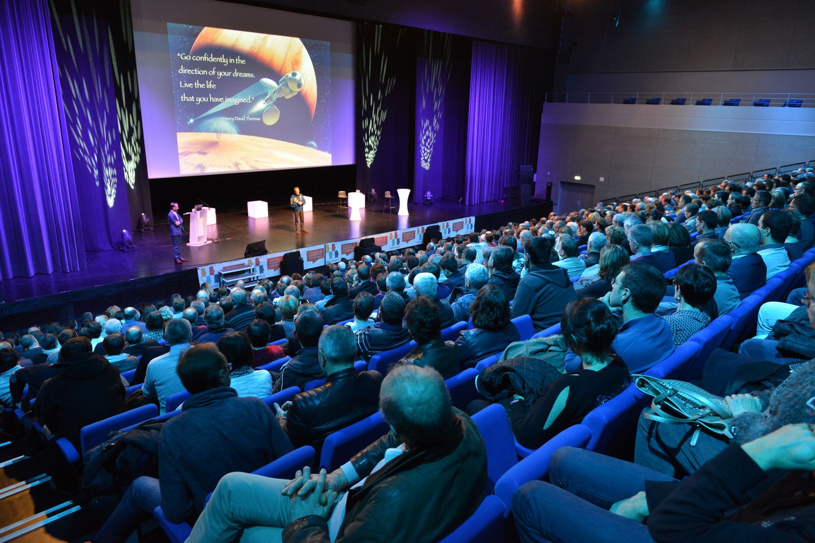 Discours de keynote lors d'un congrès d'un réseau mutualiste